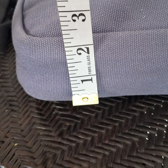 Duluth Trading Co Indigo Canvas Messenger Crossbody Bag - Picture 8 of 10